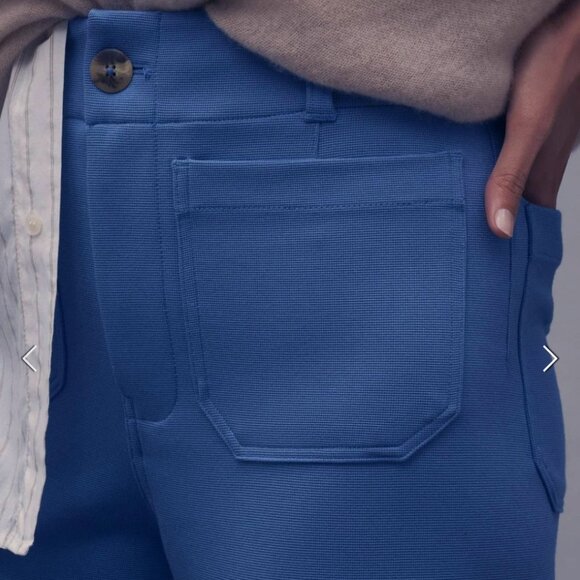 Anthropologie Maeve Colette Knit Full-Length Wide-Leg Pants 27 - Picture 2 of 11